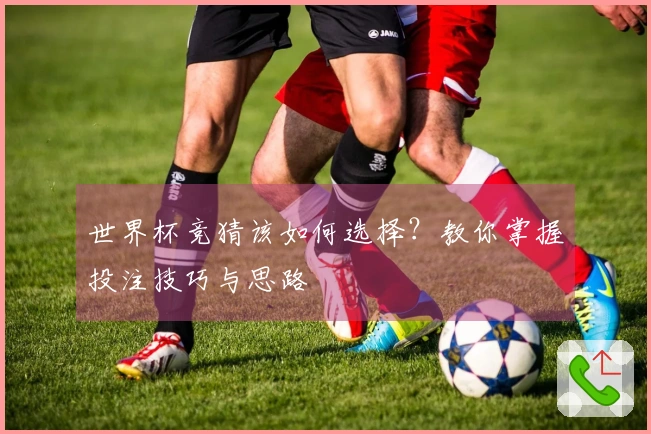 世界杯竞猜该如何选择？教你掌握投注技巧与思路