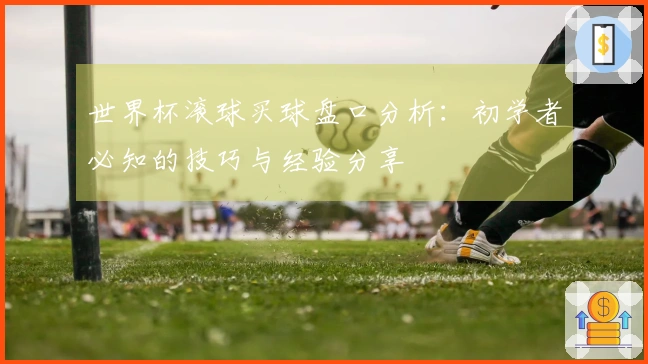 世界杯滚球买球盘口分析：初学者必知的技巧与经验分享